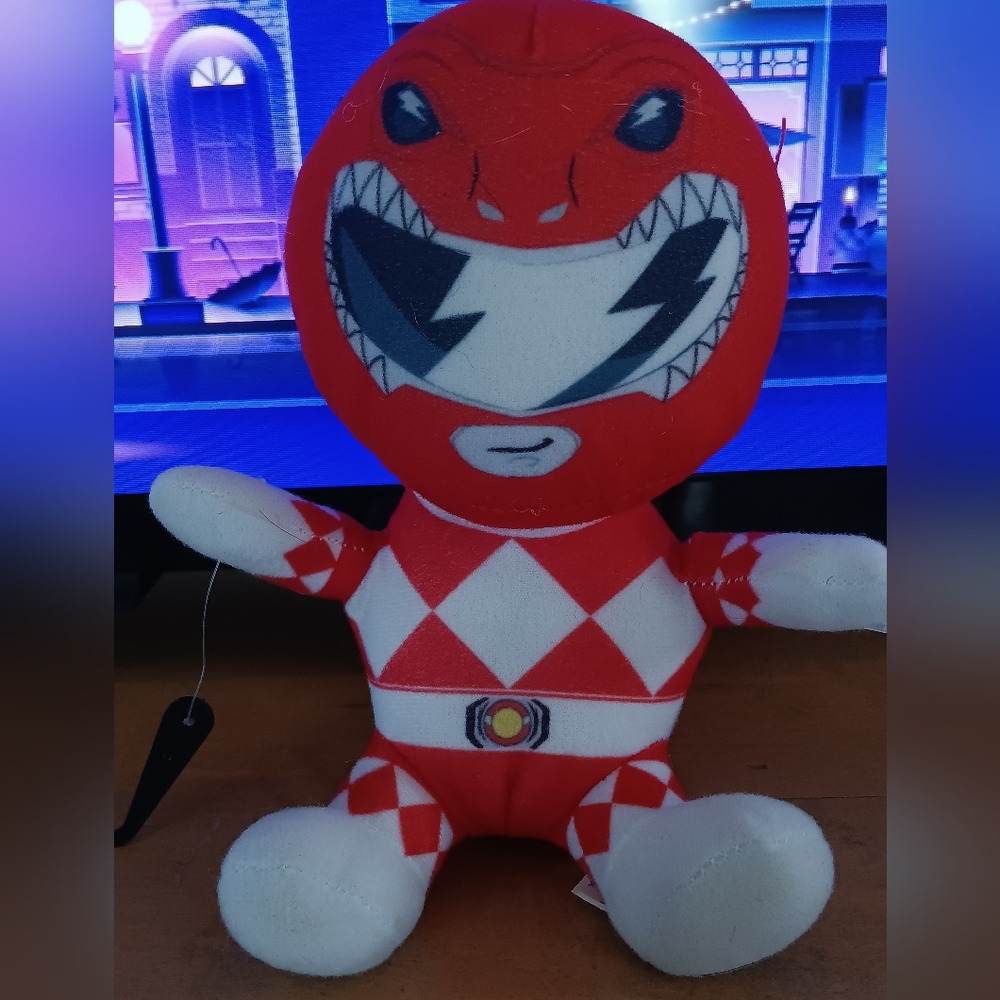 Red Power Ranger Plush Doll